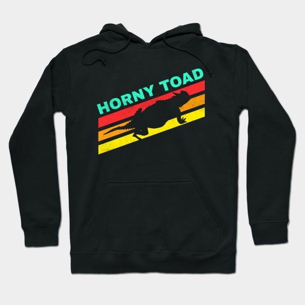 Horny Toad Horned Lizard Hoodie by Delta V Art